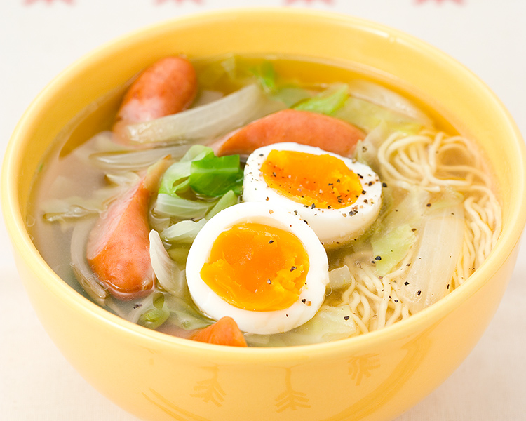 お鍋ひとつで洋風ラーメン