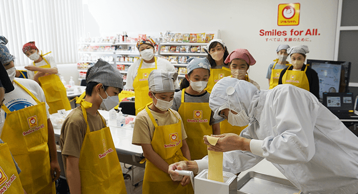 開催地：北海道工場「手打ちラーメン教室」