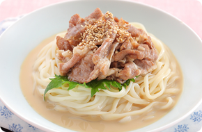 豚肉豆乳うどん