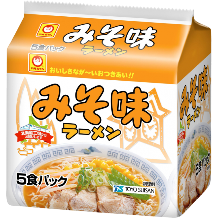 みそ味ラーメン 5食パック 北海道 商品情報 東洋水産株式会社