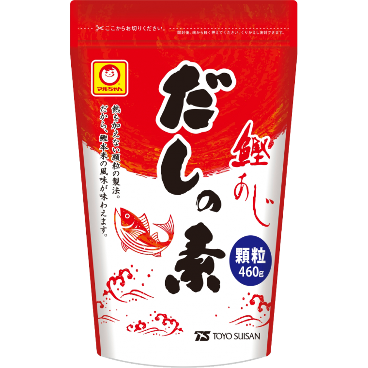 だしの素スタンドパック460g顆粒 商品情報 東洋水産株式会社