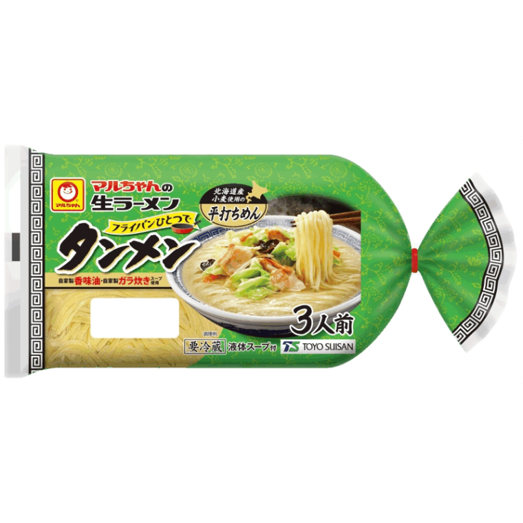 マルちゃんの生ラーメン タンメン 3人前 | 商品情報 - 東洋水産