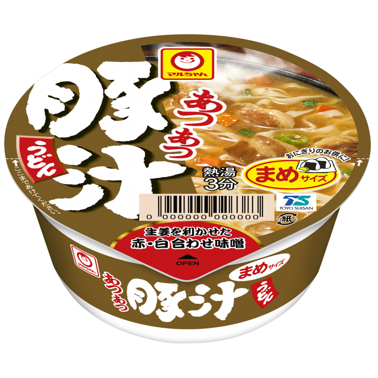 あつあつまめ豚汁うどん 商品情報 東洋水産株式会社