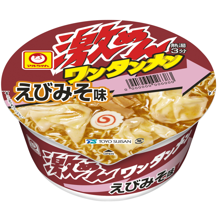 激めんワンタンメン えびみそ味 商品情報 東洋水産株式会社