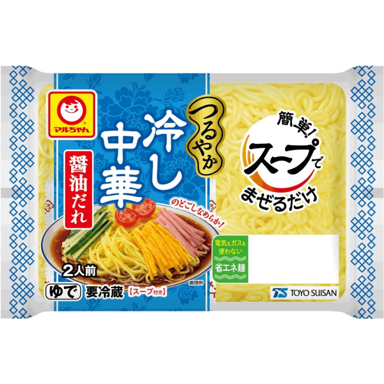つるやか 冷し中華 ごまだれ 2人前 | 商品情報 - 東洋水産株式会社