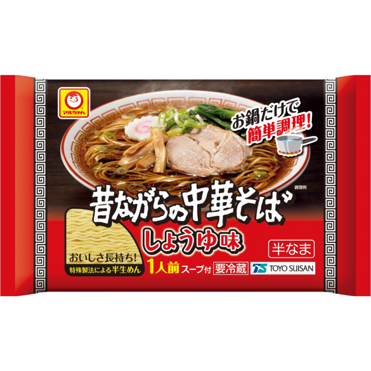 昔ながらの中華そば しょうゆ味 商品情報 東洋水産株式会社