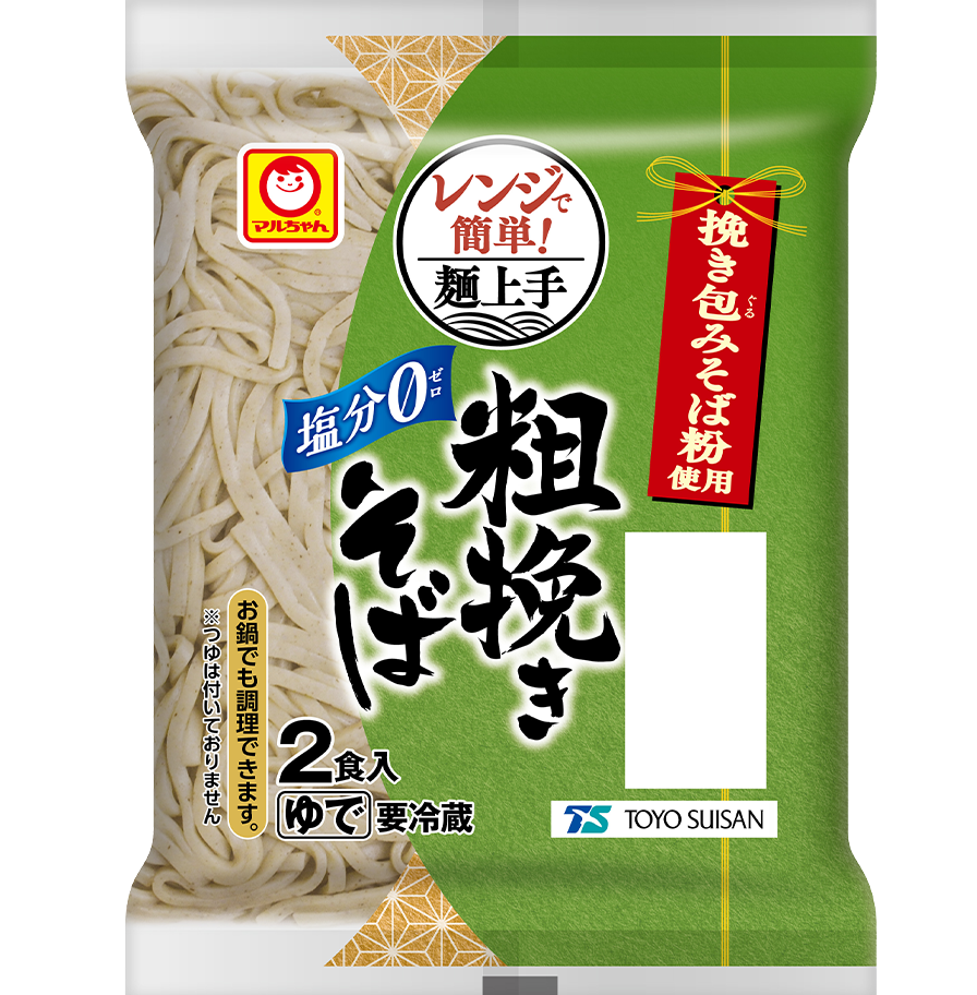 粗挽きそば