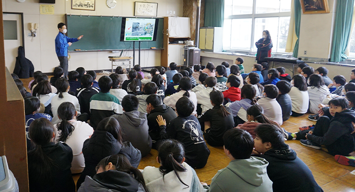 開催地:八戸東洋「出張授業」